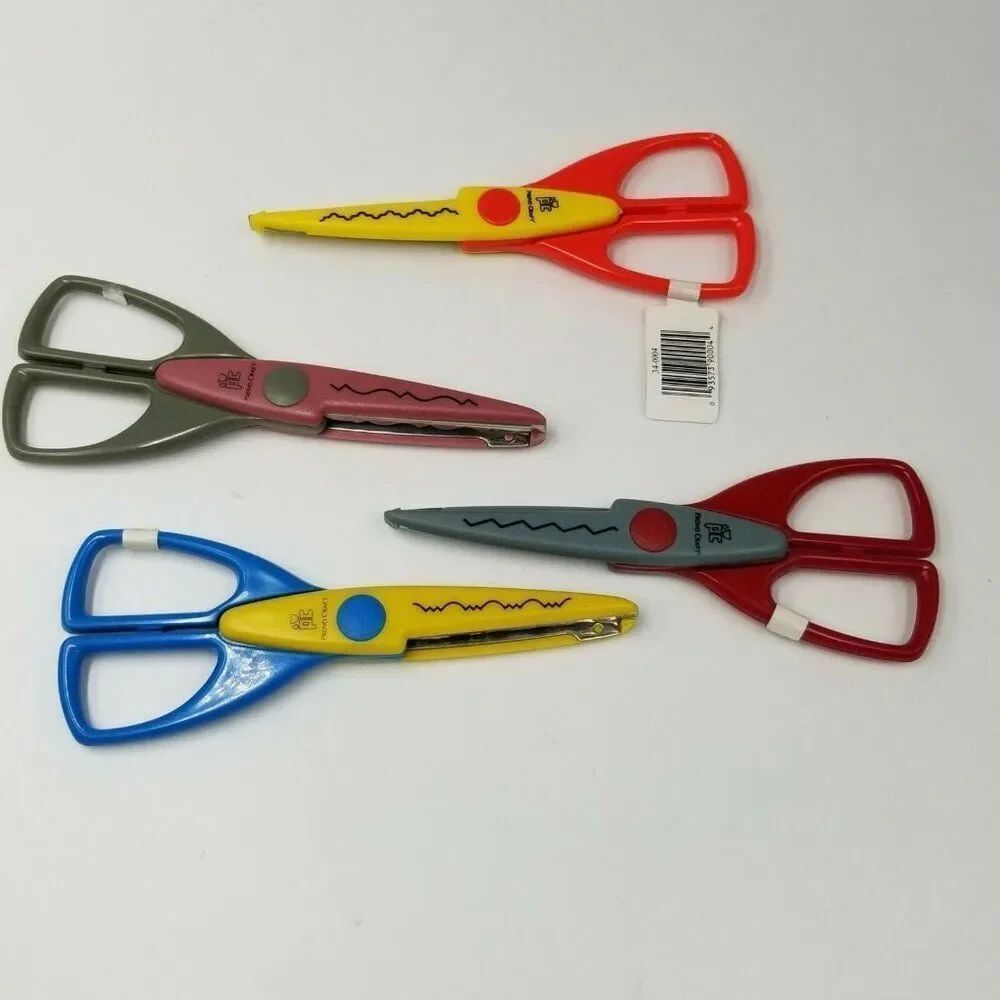 Creative Memories Scissors Decorative Edge Lot 4 Provo Craft Paper Edging